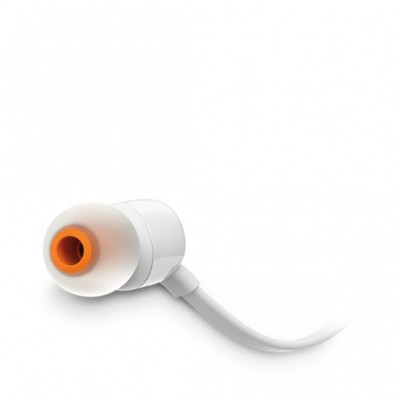 JBL T160 In-ear Handsfree με Βύσμα 3.5mm Λευκό